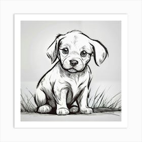 Puppy 2 Art Print