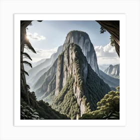 Chinese Mountains Art Print