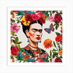 Frida Kahlo 3 Art Print