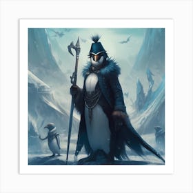 Penguin 1 Art Print