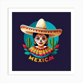 Mexican Girl 81 Art Print