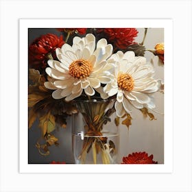 Flowers In A Vase 1 Art Print