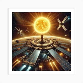 Solar Nexus Converted New Art Print