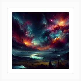 Nebula 130 Art Print