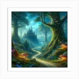 Fairytale Forest 3 Art Print