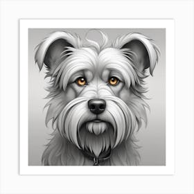 Schnauzer 1 Art Print