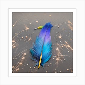 Feather Feather Feather Feather Feather Feather Feather Feather Feather Art Print