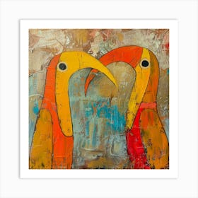 Two Toucans Art Print