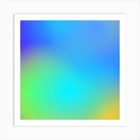 Abstract Blurred Background 8 Art Print