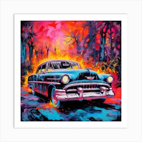 Chevrolet Bel Air 1 Art Print