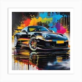 Porsche 911 6 Art Print