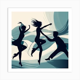 Dancing Art Print