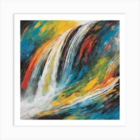 Waterfall 2 Art Print