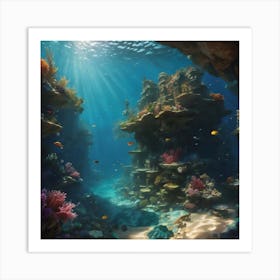 Coral Reef 1 Art Print