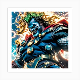 Thor hihg Art Print