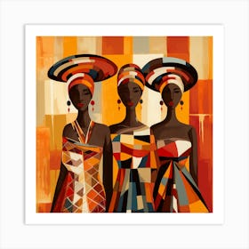 African Women 6 Art Print