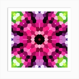 Mandala Mosaic 1 Art Print