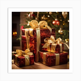 Christmas Presents 1 Art Print