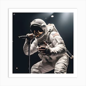 Astral Rapper Art Print