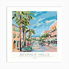 Beverly Hills 1 Art Print