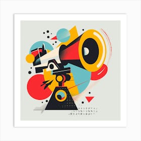 Telescope Art Print