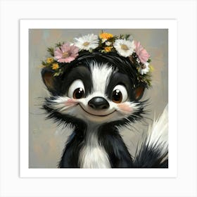 Skunk 2 Art Print