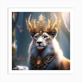 King Of The Forest 1 Art Print