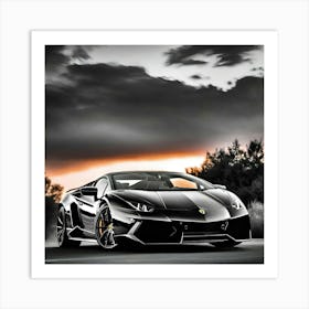 Lamborghini 69 Art Print