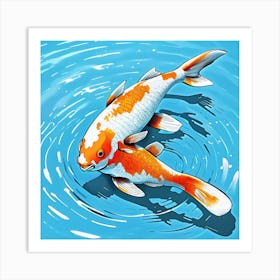 Koi Fish 19 Art Print