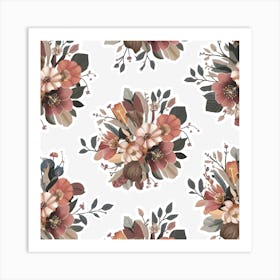 Floral Bouquet 3 Art Print