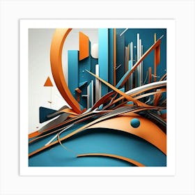 Abstract Art 6 Art Print