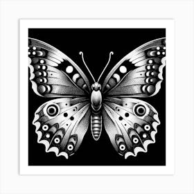 Butterfly Tattoo Art Print