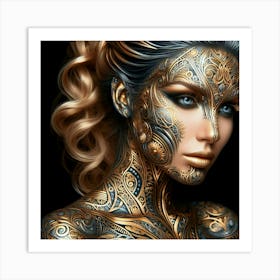 Portrait Artwork 212 Art Print