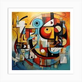 Abstract Painting 184 Art Print