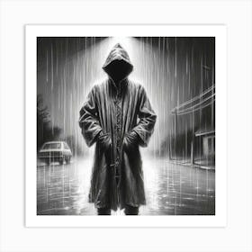 Rainy Night Art Print