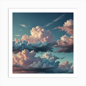 Clouds In The Sky 16 Art Print