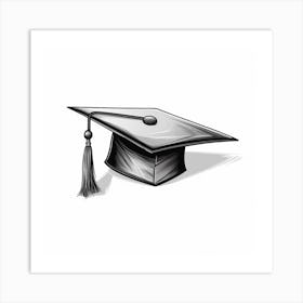 Graduation Cap 6 Art Print