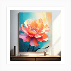 Peony Art Print