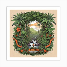 Amazon Rainforest Art Print