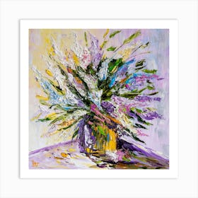 Bouquet of flowers Art Print