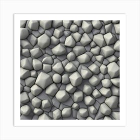 Pebbles Art Print