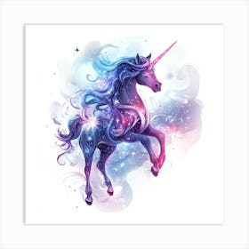 Unicorn 10 Art Print