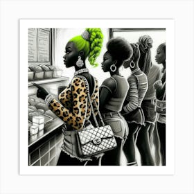 Afrofuturism 4 Art Print