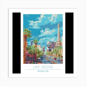 Las Vegas Art Print