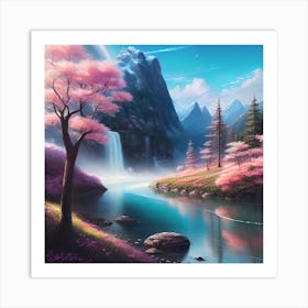 Cherry Blossoms 35 Art Print