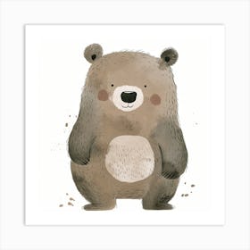 Bear Print Art Print