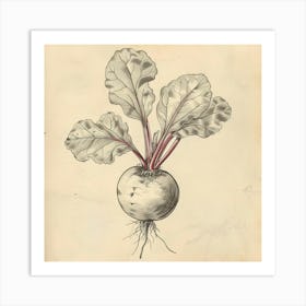 Beetroot Art Print