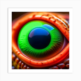 Lizard Eye Art Print