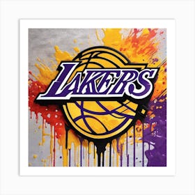 Los Angeles Lakers 1 Art Print