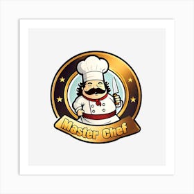 Master Chef Logo 1 Art Print